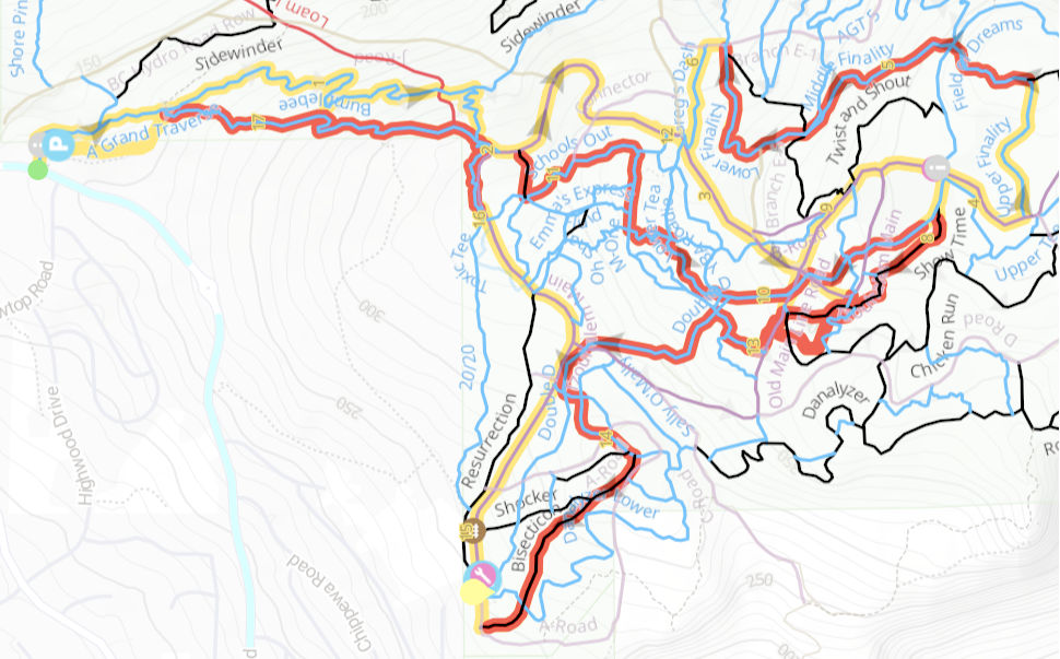 2026 BC Bike Fest Enduro course 